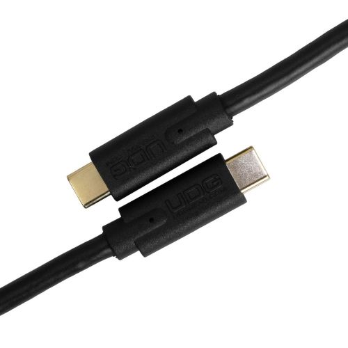 Аудиокабель UDG Ultimate Cable USB 3.2 C-C Black Straight 1,5m